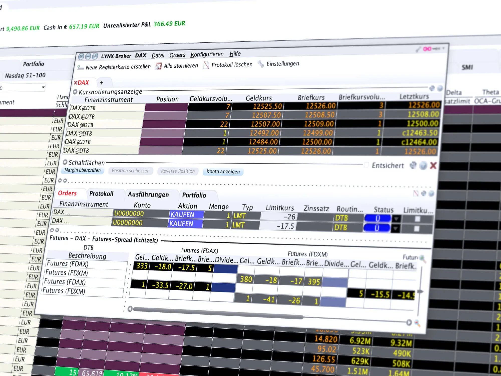 Verwalten Sie Futures-Spreads ganz einfach mit dem SpreadTrader Futures handeln: Futures-Spreads verwalten
