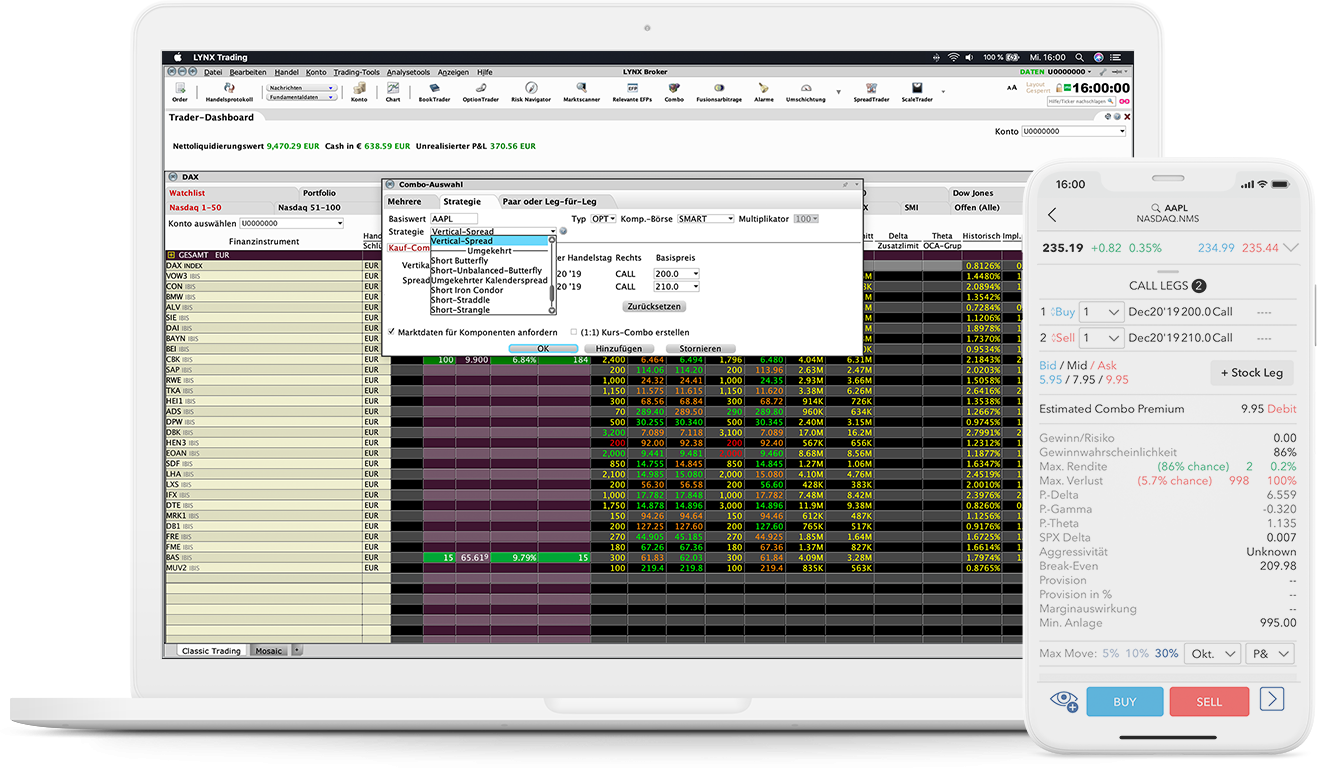 Trading Tool: ComboTrader