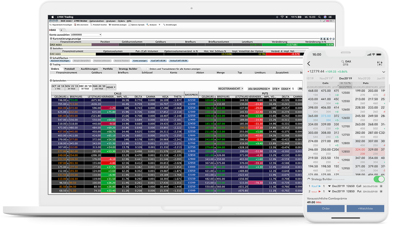 Trading Tool: OptionenTrader