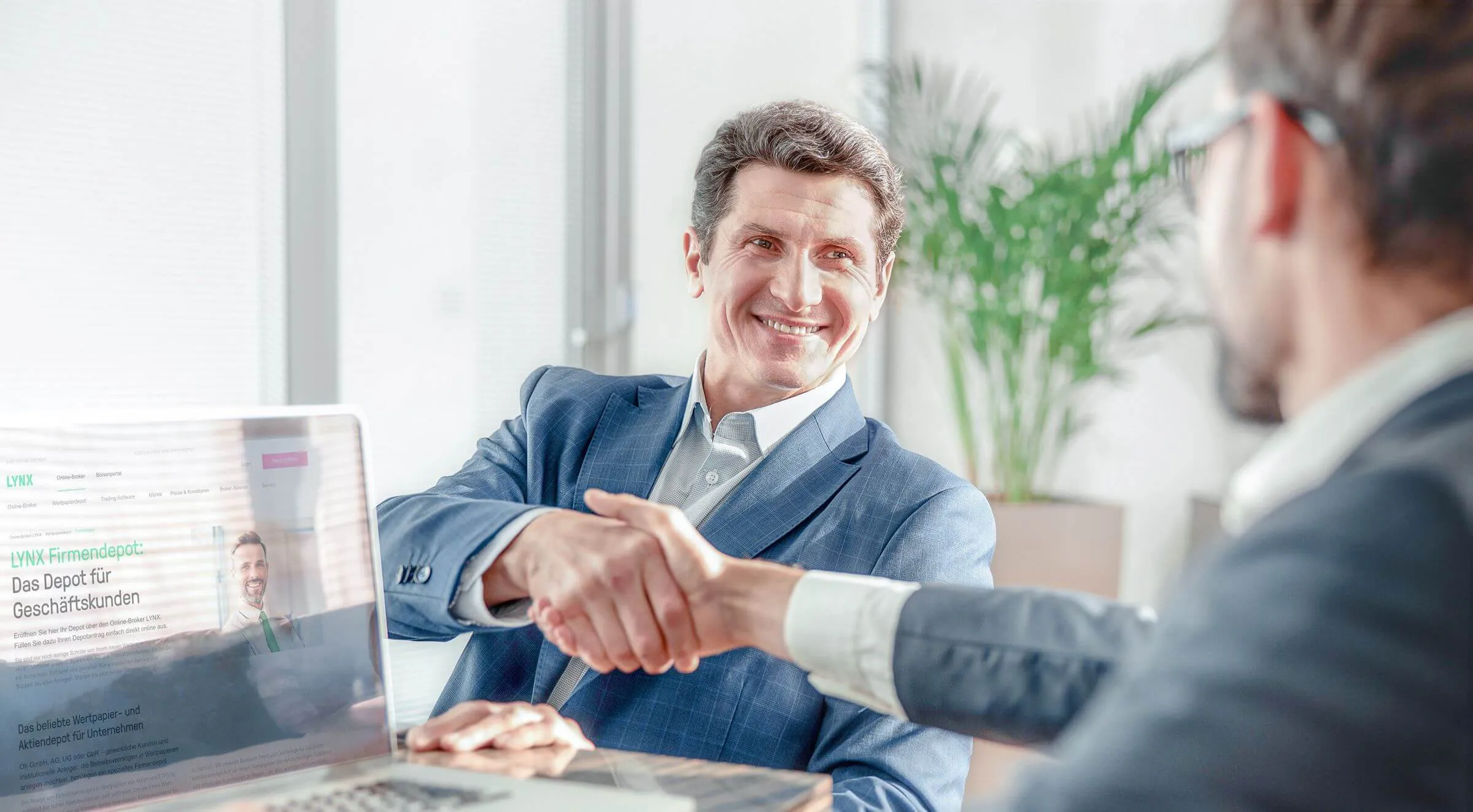 Eröffnen Sie Ihr Firmendepot für Unternehmen über LYNX Online Broker
