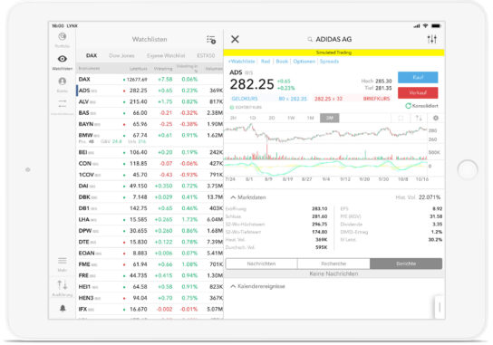 Ipad trading app